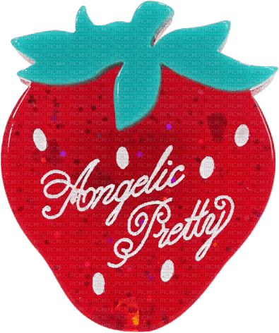 glitter Angelic Pretty strawberry - безплатен png