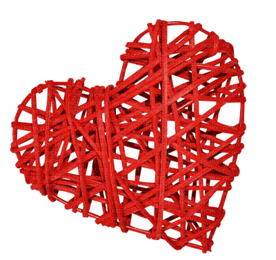 Kaz_Creations Red Scrap Deco Heart Love - 免费PNG