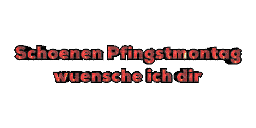 Schönen Pfingstmontag - Zdarma animovaný GIF