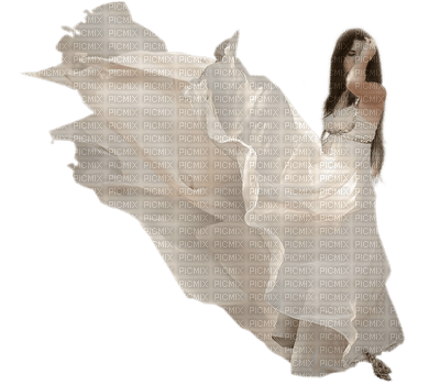 woman in wind - δωρεάν png