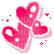 emo kawaii hearts - Besplatni animirani GIF