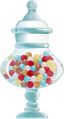 candy jar Bb2 - PNG gratuit