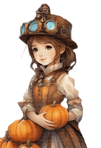 halloween, steampunk, herbst, autumn, automne - ücretsiz png