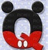 image encre lettre Q Mickey Disney edited by me - бесплатно png