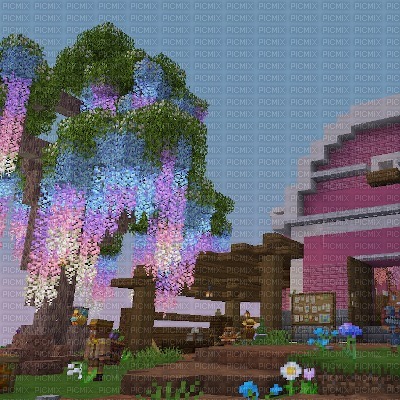 Minecraft Spring Barn - безплатен png