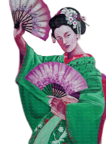 Geisha milla1959 - png gratis