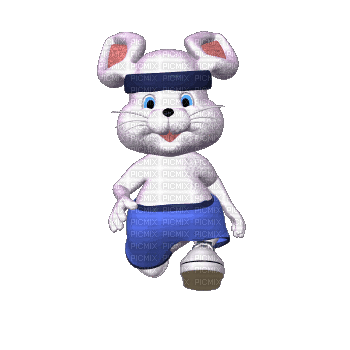 ani-hare-bunny - GIF animate gratis