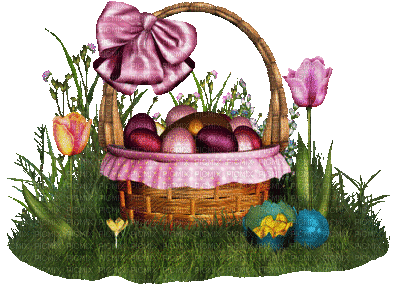 Baskets Easter Nitsa Papacon - Darmowy animowany GIF