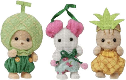 calico critters fruit - Free PNG