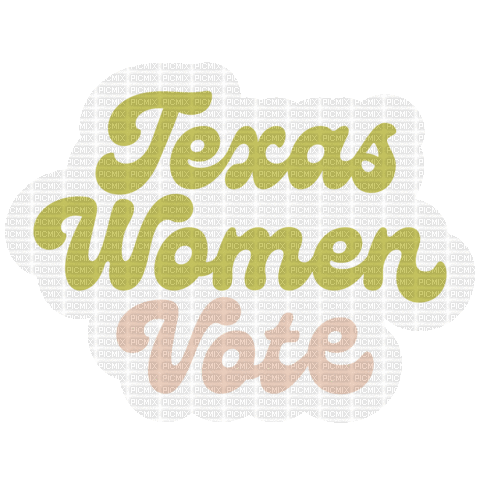 Womens Vote Texas - Бесплатный анимированный гифка
