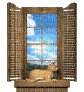 cat windowsill - GIF animado grátis