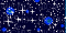Bleu foncé pétillant - Ilmainen animoitu GIF