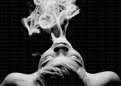 smoke love - Δωρεάν κινούμενο GIF