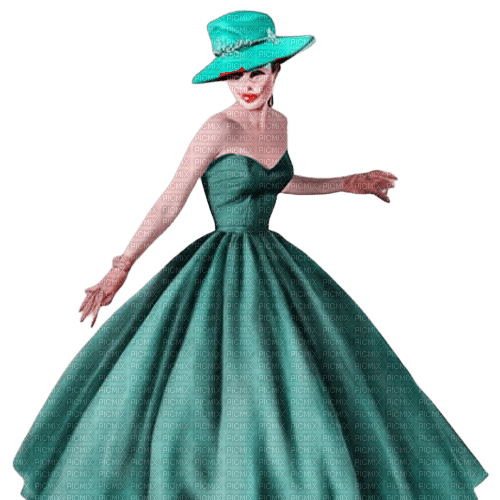 kikkapink vintage woman fashion hat - фрее пнг