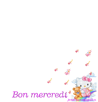bon mercredi 2 - Darmowy animowany GIF