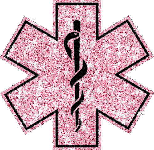 medical EMS Star of Life glitter ambulance - Δωρεάν κινούμενο GIF