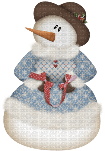 Winter Fun Snowman - 無料png