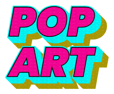 Pop Art.Text.Victoriabea - PNG gratuit