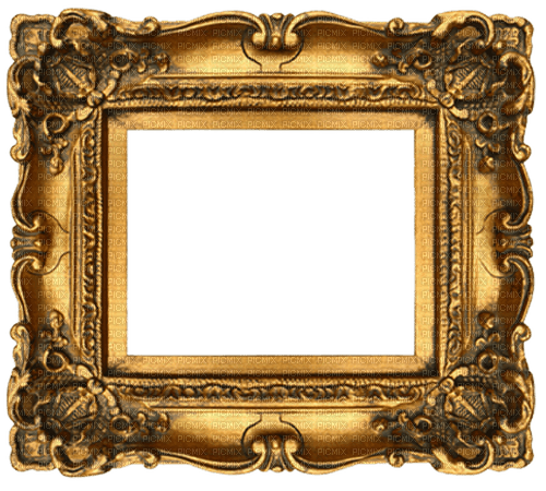 gilded gold frame - gratis png