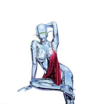 kobieta robot - kostenlos png