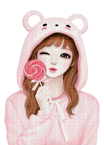Lovely girl by Mellow - png ฟรี