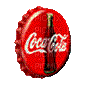 coke bottlecap - Бесплатни анимирани ГИФ