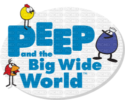 peep and the big wide world logo - bezmaksas png