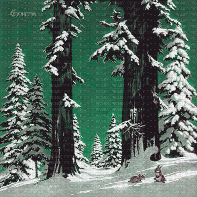 Y.A.M._Winter background - Безплатен анимиран GIF
