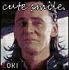 cute smile loki - Δωρεάν κινούμενο GIF