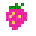 Strawberry emoji pixel webcore kawaii - Darmowy animowany GIF