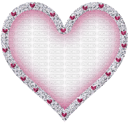 Heart Hearts Deco Pink Gif Jitter.Bug.Girl - Nemokamas animacinis gif