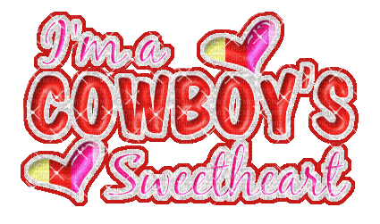 cowboys sweetheart - Gratis animerad GIF