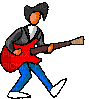 guitar play - GIF animate gratis