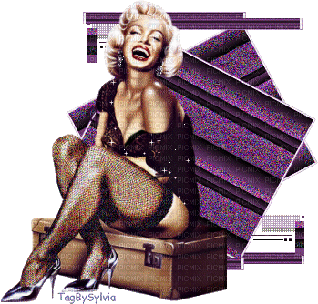 Marilyn Monroe bp - Gratis geanimeerde GIF