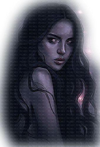 gothic purple woman - δωρεάν png