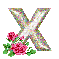 letter x - GIF animate gratis