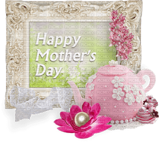Kaz_Creations Deco Happy Mother's Day - PNG gratuit