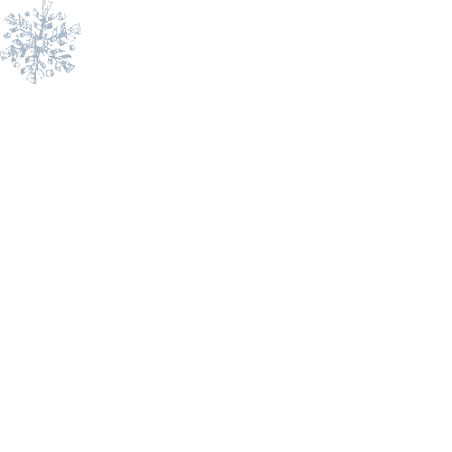 Снежинки - GIF animado grátis