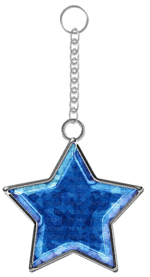 Kaz_Creations Deco Star Colours Dangly Things - zdarma png