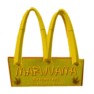marijuana mac donald - Nemokamas animacinis gif