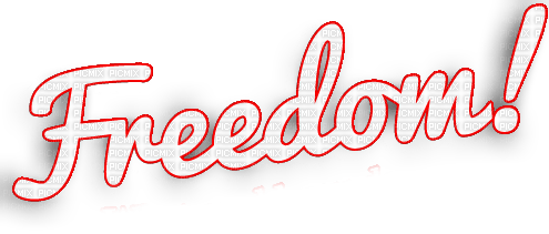 Freedom!.Text.deco.Victoriabea - безплатен png