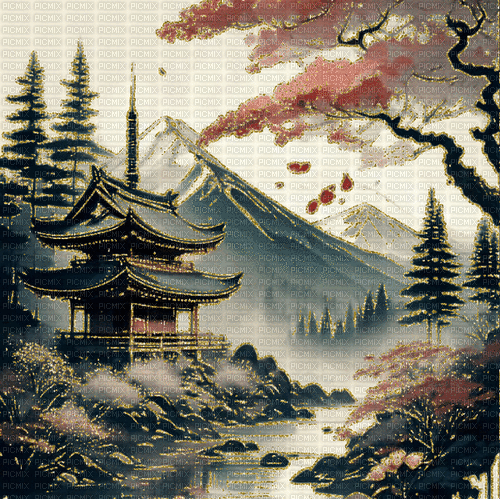 background, hintergrund. asia - 無料のアニメーション GIF