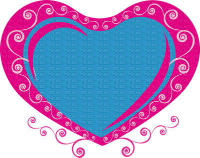 Kaz_Creations Love Heart Valentines - 無料png