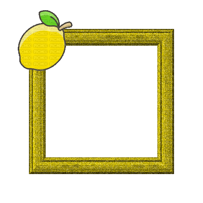 Small Yellow Frame - GIF animasi gratis