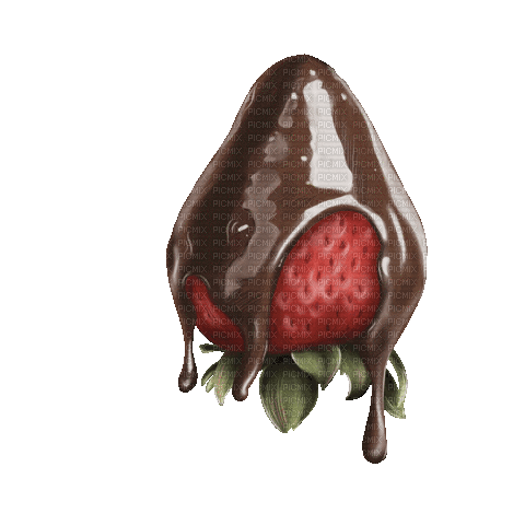 Chocolate.Strawberry.gif.Victoriabea - GIF animado gratis