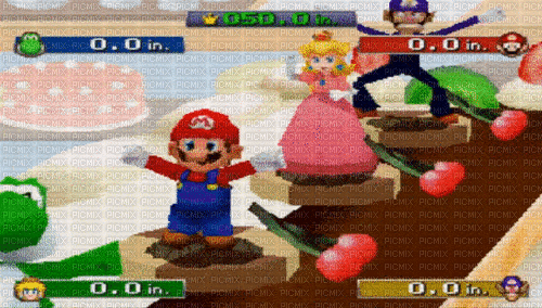 Mario party ds - Δωρεάν κινούμενο GIF