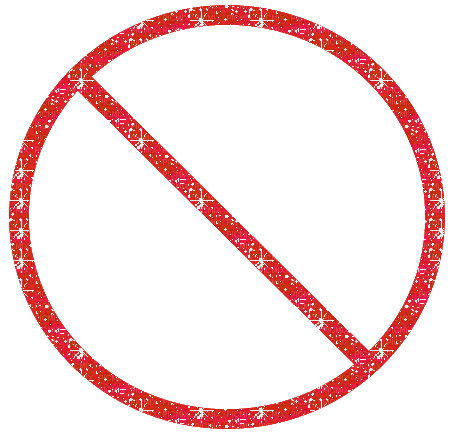 No sign - Darmowy animowany GIF