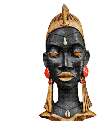 African mask sunshine3 - png gratis