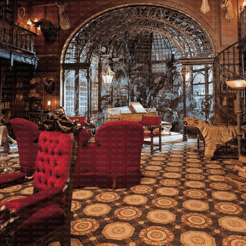 Rena Art Deco Room Raum Hintergrund - png gratis