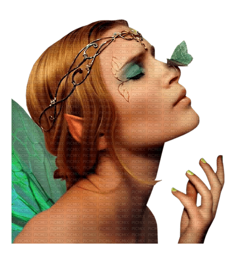 Mujer elfo - besplatni png